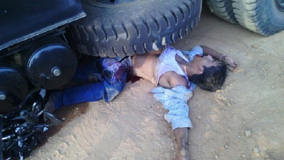 Udaipur : Road mishap claims one life Udaipur : Road mishap claims one life